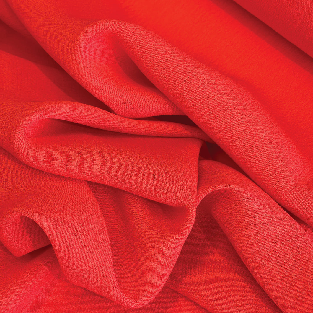 Viscose Crepe - Melon / Tangerine