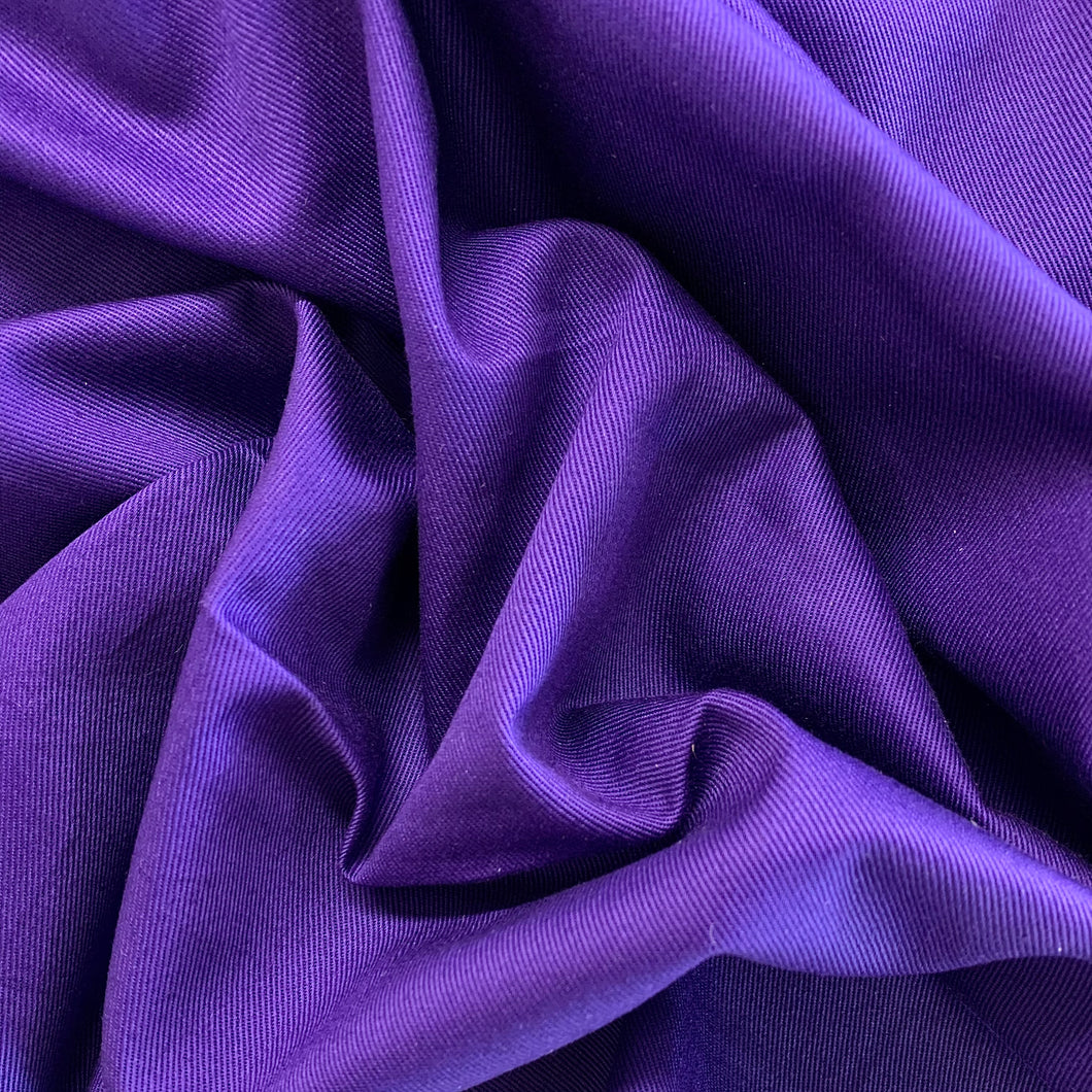 Cotton Drill - Purple